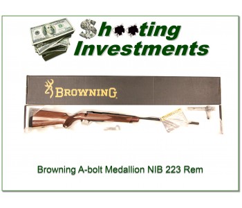 [SOLD] Browning A-bolt II Medallion 223 Rem last ones!
